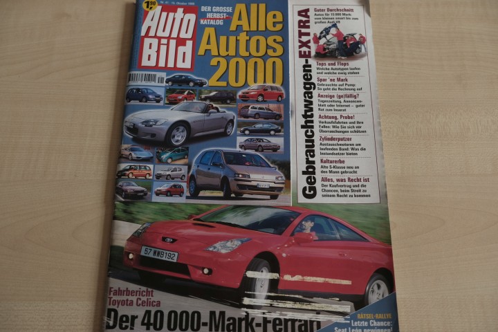Deckblatt Auto Bild (41/1999)